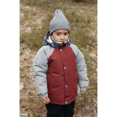 LEOKID Zimní bunda Color Block Redwood vel. 2 - 3 roky (vel. 92) - 55521_004