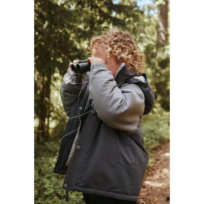 LEOKID Zimní bunda Color Block Fjord Gray vel. 18 - 24 měsíců (vel. 86) - 55526_005