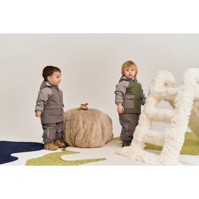 LEOKID Přechodová bunda Green Gray vel. 9 - 12 měsíců (vel. 74) - 55566_006