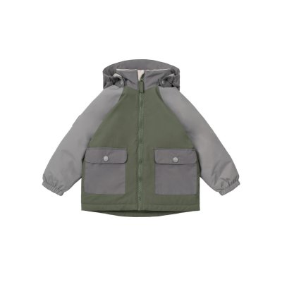 LEOKID Přechodová bunda Green Gray vel. 18 - 24 měsíců (vel. 86)