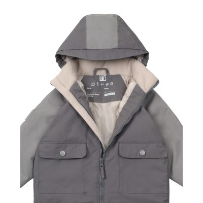 LEOKID Přechodová bunda Foggy Gray vel. 9 - 12 měsíců (vel. 74) - 55578_002