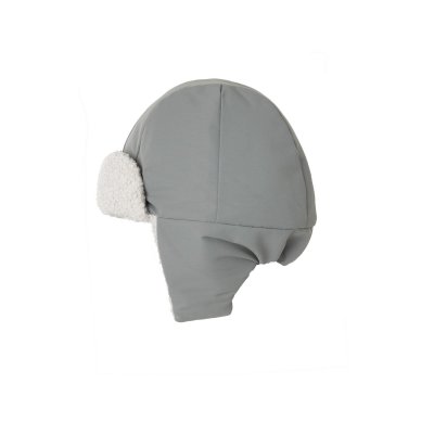 LEOKID Zimní čepice Color Block Gray Stellar vel. 9 - 18 měsíců (vel.46) - 55600_002