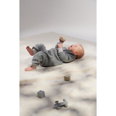 LEOKID Fleecový overal Snowberry Gray Stellar vel. 18 - 24 měsíců (vel. 86) - 55613_004