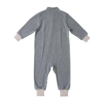 LEOKID Fleecový overal Snowberry Gray Stellar vel. 3 - 4 roky (vel. 98) - 55615_001
