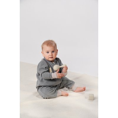 LEOKID Fleecový overal Snowberry Gray Stellar vel. 3 - 4 roky (vel. 98) - 55615_004