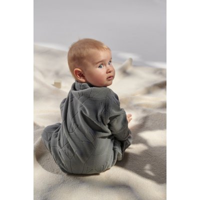 LEOKID Fleecový overal Snowberry Gray Stellar vel. 3 - 4 roky (vel. 98) - 55615_005