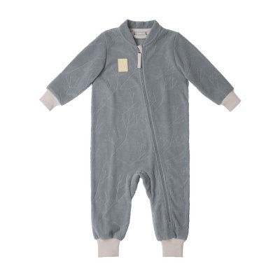 LEOKID Fleecový overal Snowberry Gray Stellar vel. 3 - 4 roky (vel. 98)