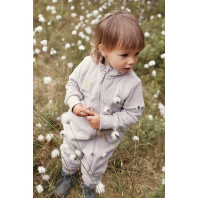 LEOKID Fleecový overal Snowberry Sand Shell vel. 18 - 24 měsíců (vel. 86) - 55640_004
