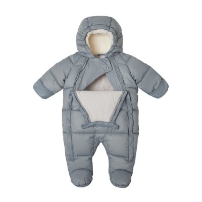LEOKID Baby Overall Eddy Gray Stellar vel. 0 - 3 měsíce (vel. 56) - 55644_002