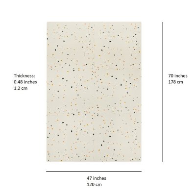 3 SPROUTS Pěnová hrací podložka Terrazzo Cream - 56059tc_003