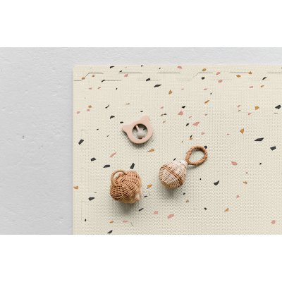 3 SPROUTS Pěnová hrací podložka Terrazzo Cream - 56059tc_005