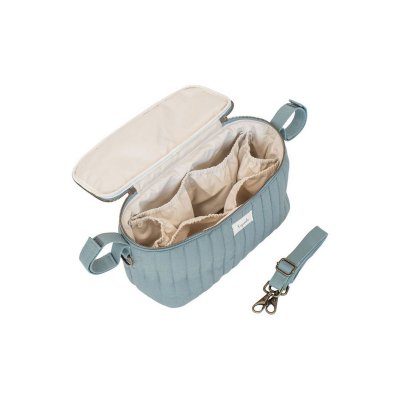 3 SPROUTS Organizér na kočárek prošívaný Solid Balsam Green - 56061bg_002