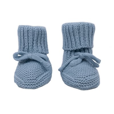 LODGER Slipper Knit Blue Fogg 0 - 6 měsíců