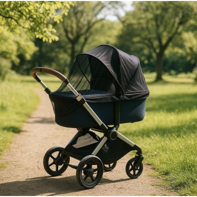 FREEON Univerzální moskytiéra na kočárek Black - 65948_003