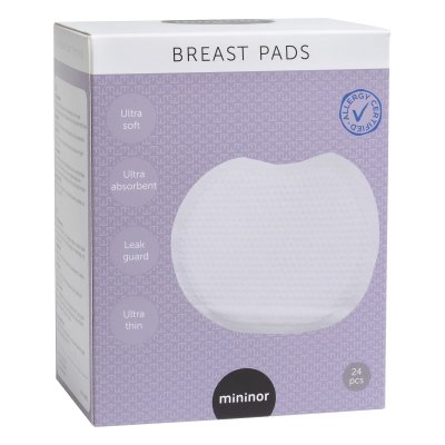 MININOR Prsní vložky jednorázové 24 ks White - 66046_001