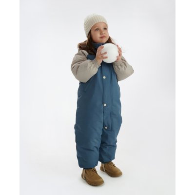 LEOKID Zimní kombinéza Color Block Salt Blue vel. 4 - 5 let (vel. 104) - 67030_010