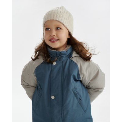 LEOKID Zimní kombinéza Color Block Salt Blue vel. 4 - 5 let (vel. 104) - 67030_012