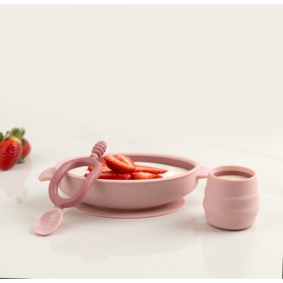 BIBADO Silikonová miska s přísavkou Blush - 66780_003
