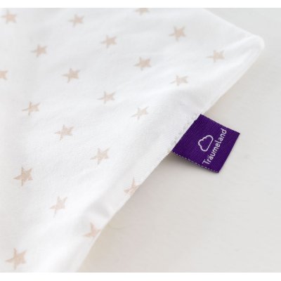 TRÄUMELAND Bandana Bib 2 ks Dreiecke bunt & Sternchen Beige - t063101_002