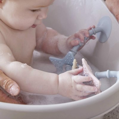 SHNUGGLE Stick N Play Star Senzorická hračka a kousátko - 69338_005