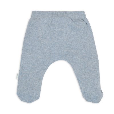 LODGER Tepláčky novorozenecké Melange Blue Fogg vel. 50 - 69577_001