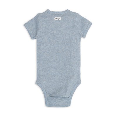 LODGER Body s krátkým rukávem Melange Blue Fogg vel. 80 - 69615_001