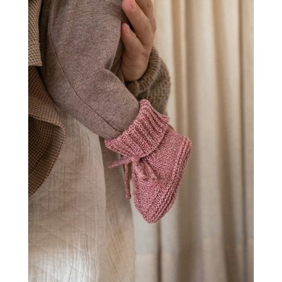 LODGER Capáčky Knit Cable Rebel vel. 0 - 6 měsíců - 69650_003