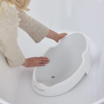SHNUGGLE Lehátko do vany White/Grey - 70080wg_003