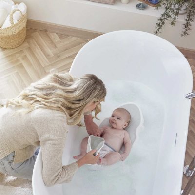SHNUGGLE Lehátko do vany White/Grey - 70080wg_006