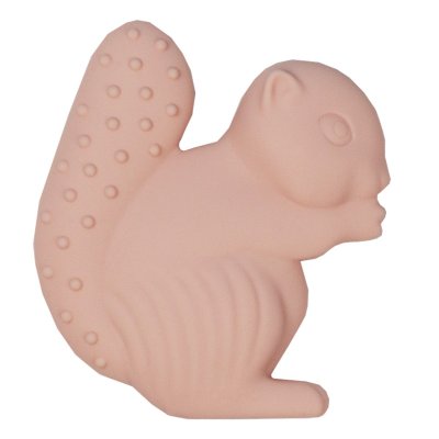OH,POPPY! Hazel Silikonové kousátko Squirrel Rose