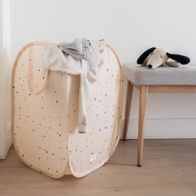 3 SPROUTS Skládací úložný koš Recycled Terrazzo Beige - 70721tb_004