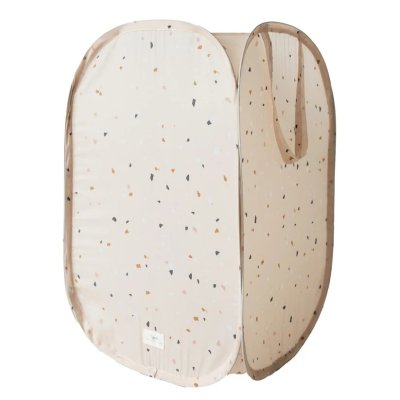 3 SPROUTS Skládací úložný koš Recycled Terrazzo Beige
