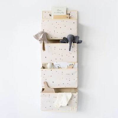3 SPROUTS Závěsný organizér Recycled Terrazzo Cream - 70722tc_003