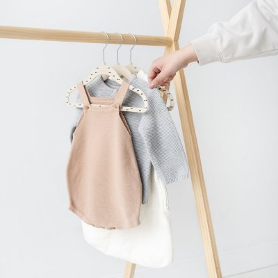 3 SPROUTS Ramínka Velvet 15 ks Double Dot & Beige - 50405dd_003