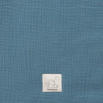 TRÄUMELAND Vnější spací pytel Liebmich Musselin Jeansblau 56/62 - s0121003_004