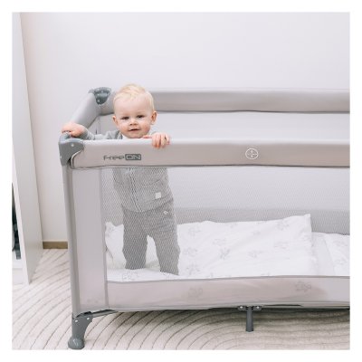 FREEON Cestovní postýlka Nap Gray - 54004gy_010
