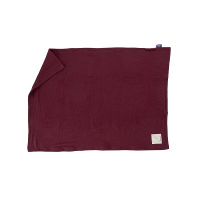 TRÄUMELAND Mušelínová deka 100 x 75 cm Beerenrot - t062008_001