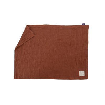 TRÄUMELAND Mušelínová deka 100 x 75 cm Terrakotta - t062009_001