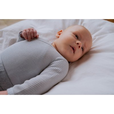 LODGER Romper Long Sleeves Ciumbelle Blue Fogg vel. 80 - 71101_003