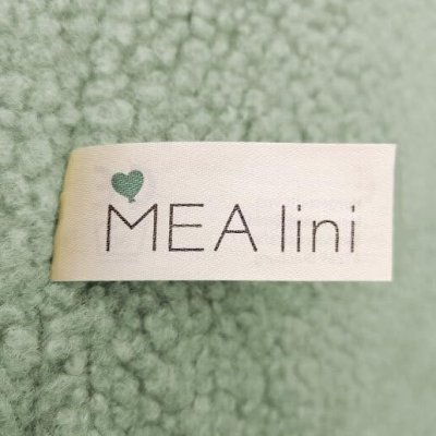 MEALINI Plyšové písmeno Zelené W - 57060_002