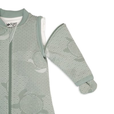 LODGER Spací pytel s rukávy Matcha Silk vel. 50/62 - 71305_002