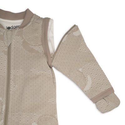 LODGER Spací pytel s rukávy Matcha Beige vel. 50/62 - 71314_002