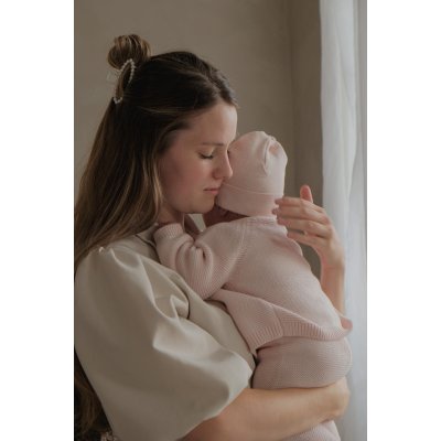 LODGER Pletený svetřík Merino Tan vel. 56 - 71323_004