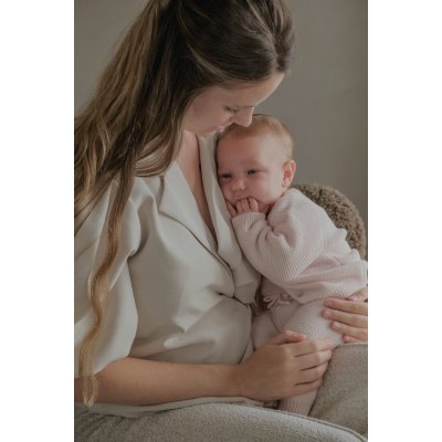 LODGER Pletený svetřík Merino Tan vel. 56 - 71323_005