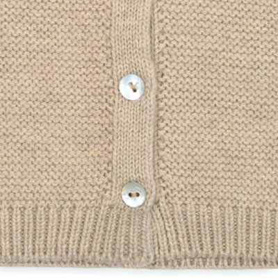 LODGER Pletený svetřík Merino Beige vel. 56 - 71329_002