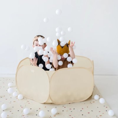 3 SPROUTS Suchý bazének Recycled Solid/Beige - 71423sb_001