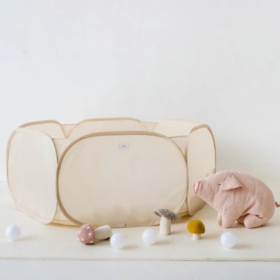 3 SPROUTS Suchý bazének Recycled Solid/Beige - 71423sb_002