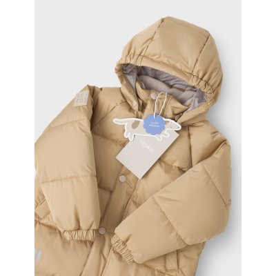 LEOKID Zimní prošívaná bunda Leni Lark Beige vel. 92 - 71667_005