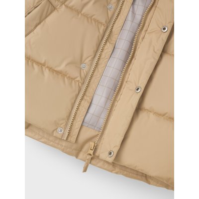LEOKID Zimní prošívaná bunda Leni Lark Beige vel. 98 - 71668_006