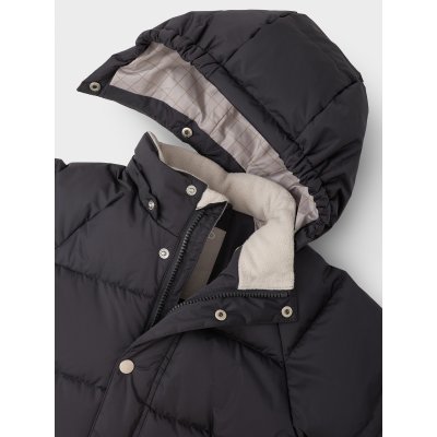 LEOKID Zimní prošívaná bunda Leni Carbon Grey vel. 98 - 71675_006